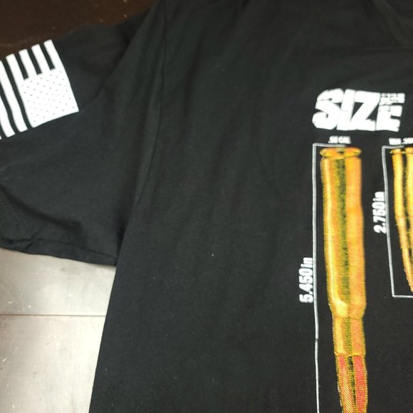 Grunt Style Mens 3XL Ammo Bullets‎ Matters Mens Black Graphic T-Shirt Crew Neck - Picture 4 of 10